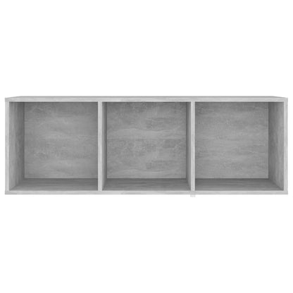 TV-Schränke 2 Stk. Betongrau 107x35x37 cm Holzwerkstoff