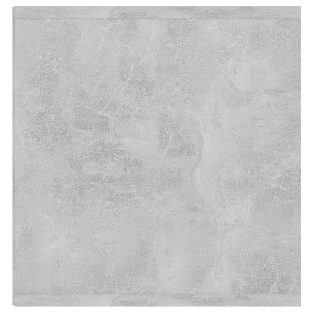 Meubles TV, lot de 2, gris béton, 107 x 35 x 37 cm, matériau à base de bois