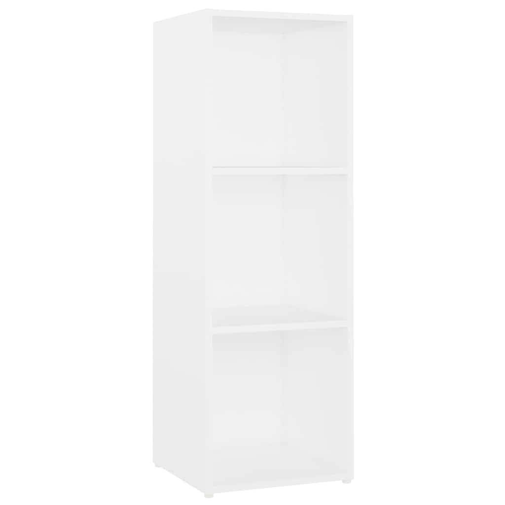 TV-Schränke 2 Stk. Weiß 107x35x37 cm Holzwerkstoff