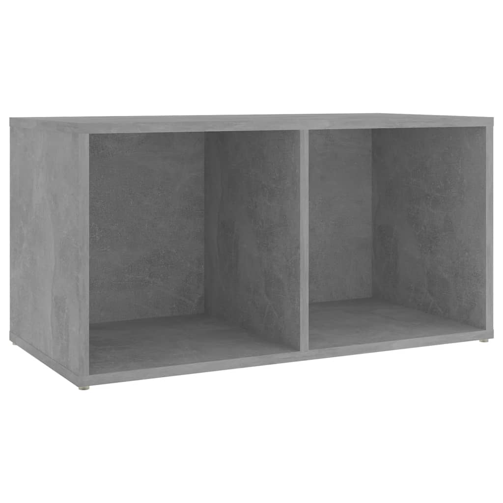 TV-Schränke 2 Stk. Betongrau 72x35x36,5 cm Holzwerkstoff