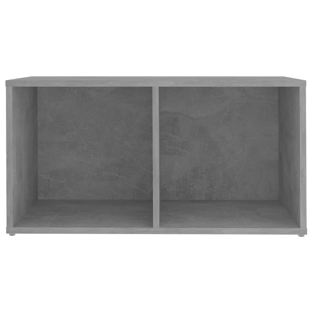 TV-Schränke 2 Stk. Betongrau 72x35x36,5 cm Holzwerkstoff