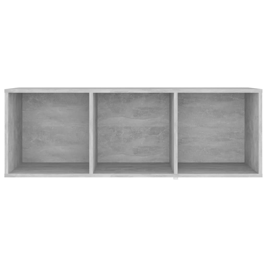 TV-Schränke 3 Stk. Betongrau 107x35x37 cm Holzwerkstoff