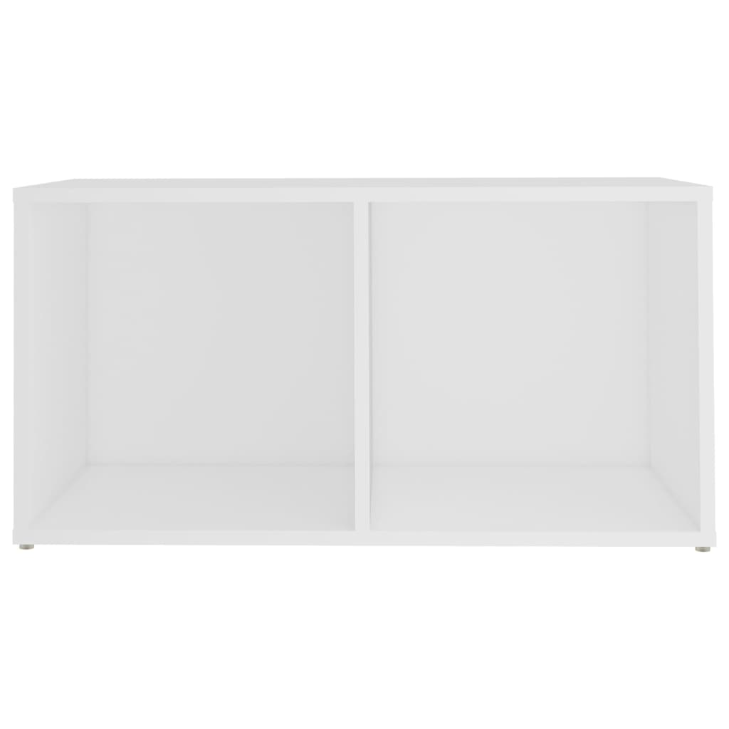 Meubles TV 4 pièces, blanc, 72 x 35 x 36,5 cm, matériau à base de bois