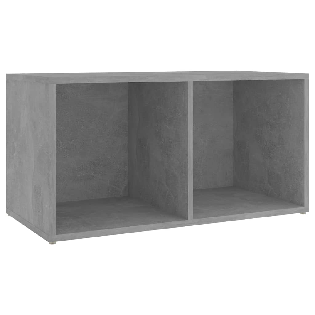 Meubles TV, 4 pièces, gris béton, 72 x 35 x 36,5 cm, matériau à base de bois