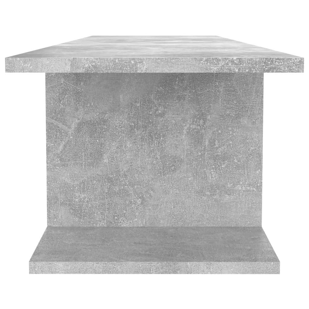 TV wall cabinet concrete grey 103x30x26.5 cm