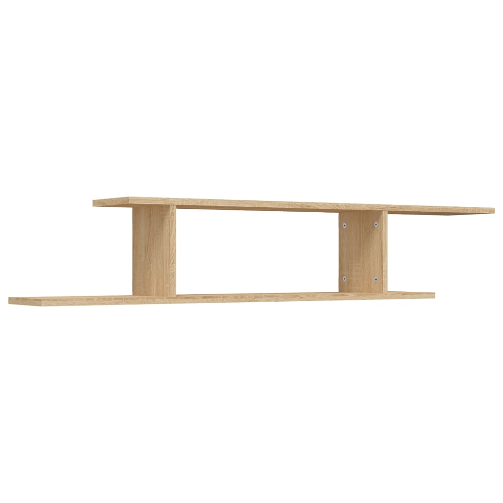 Etagère murale TV chêne Sonoma 125x18x23 cm matériau bois