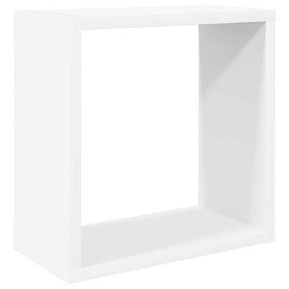 Würfelregale 2 Stk. Weiß 30x15x30 cm