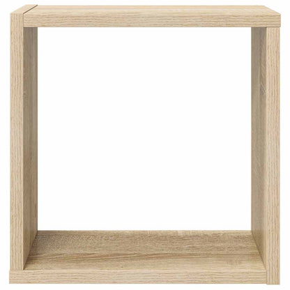 Würfelregale 2 Stk. Sonoma-Eiche 30x15x30 cm
