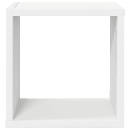 Würfelregale 2 Stk. Weiß 26x15x26 cm