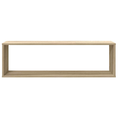 Würfelregale 4 Stk. Sonoma-Eiche 100x15x30 cm Holzwerkstoff