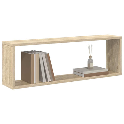 Würfelregale 4 Stk. Sonoma-Eiche 80x15x26,5 cm Holzwerkstoff