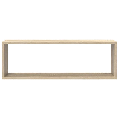 Würfelregale 4 Stk. Sonoma-Eiche 80x15x26,5 cm Holzwerkstoff