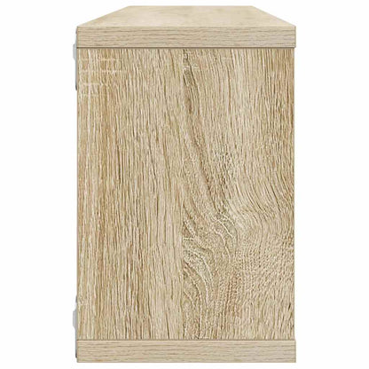 Würfelregale 6 Stk. Sonoma-Eiche 60x15x23 cm Holzwerkstoff
