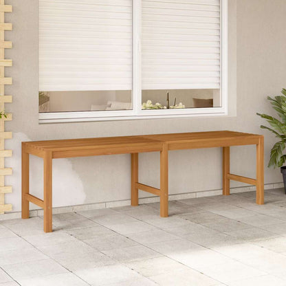 Gartenbank 150 cm Massivholz Teak
