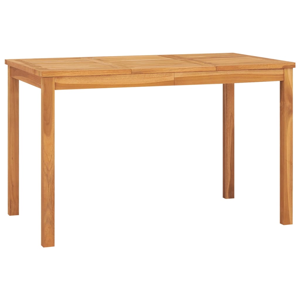 Garden Esstisch 120x70x77 cm Massiv Teakholz