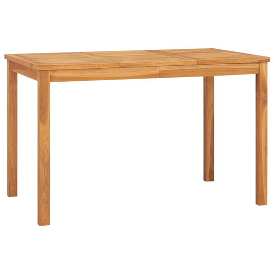 Garden Esstisch 120x70x77 cm Massiv Teakholz