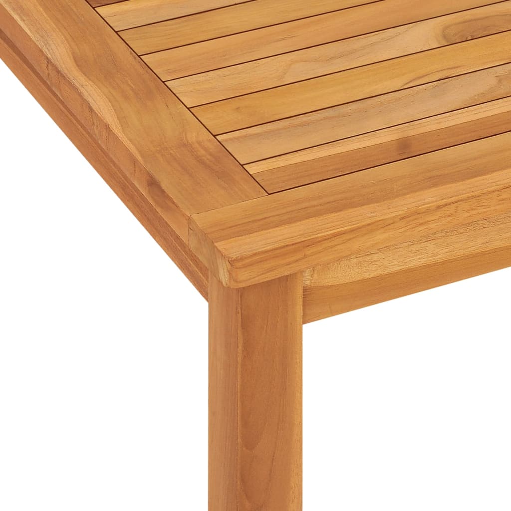 Garden Esstisch 120x70x77 cm Massiv Teakholz