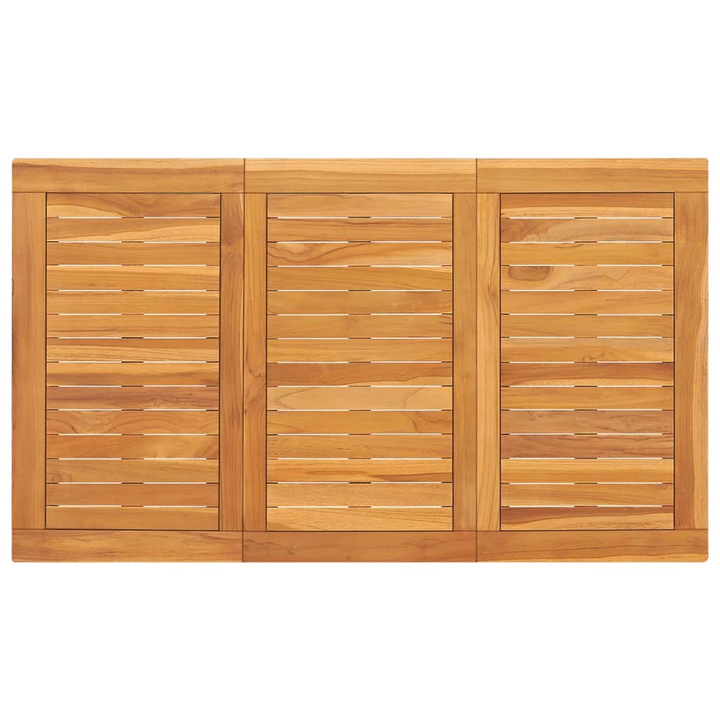 Garden Esstisch 120x70x77 cm Massiv Teakholz