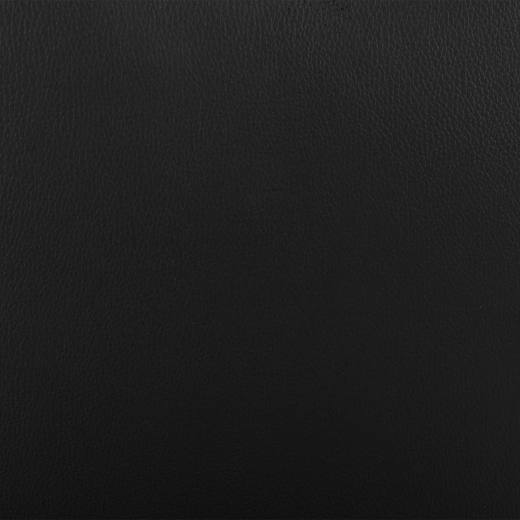 Esszimmerstühle 4 Stk. Schwarz Kunstleder