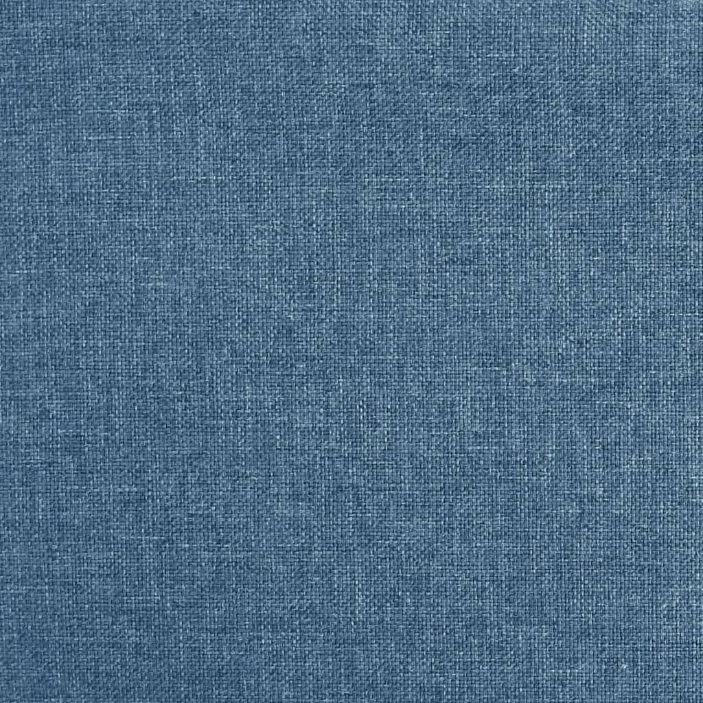 Esszimmerstühle 4 Stk. Blau Stoff