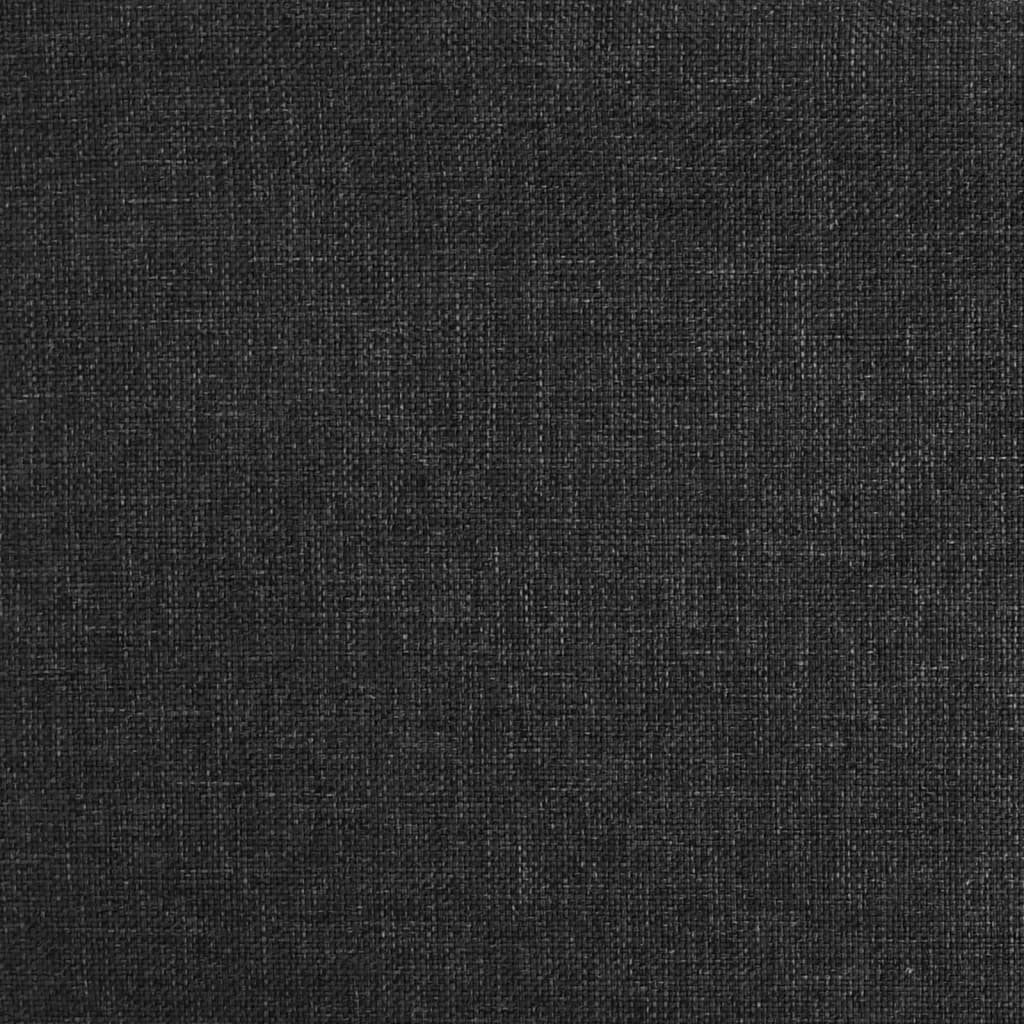 Esszimmerstühle 4 Stk. Schwarz Stoff