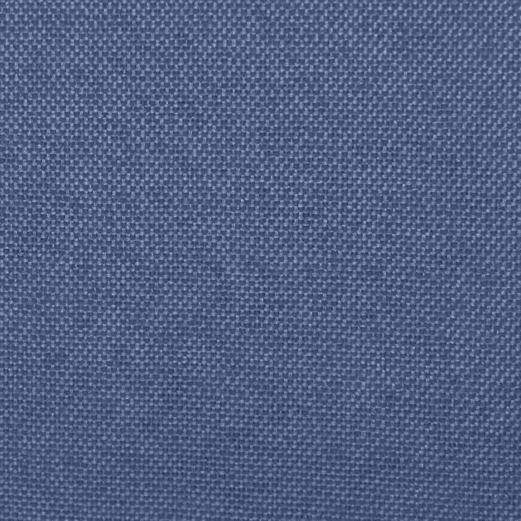 Esszimmerstühle 4 Stk. Blau Stoff