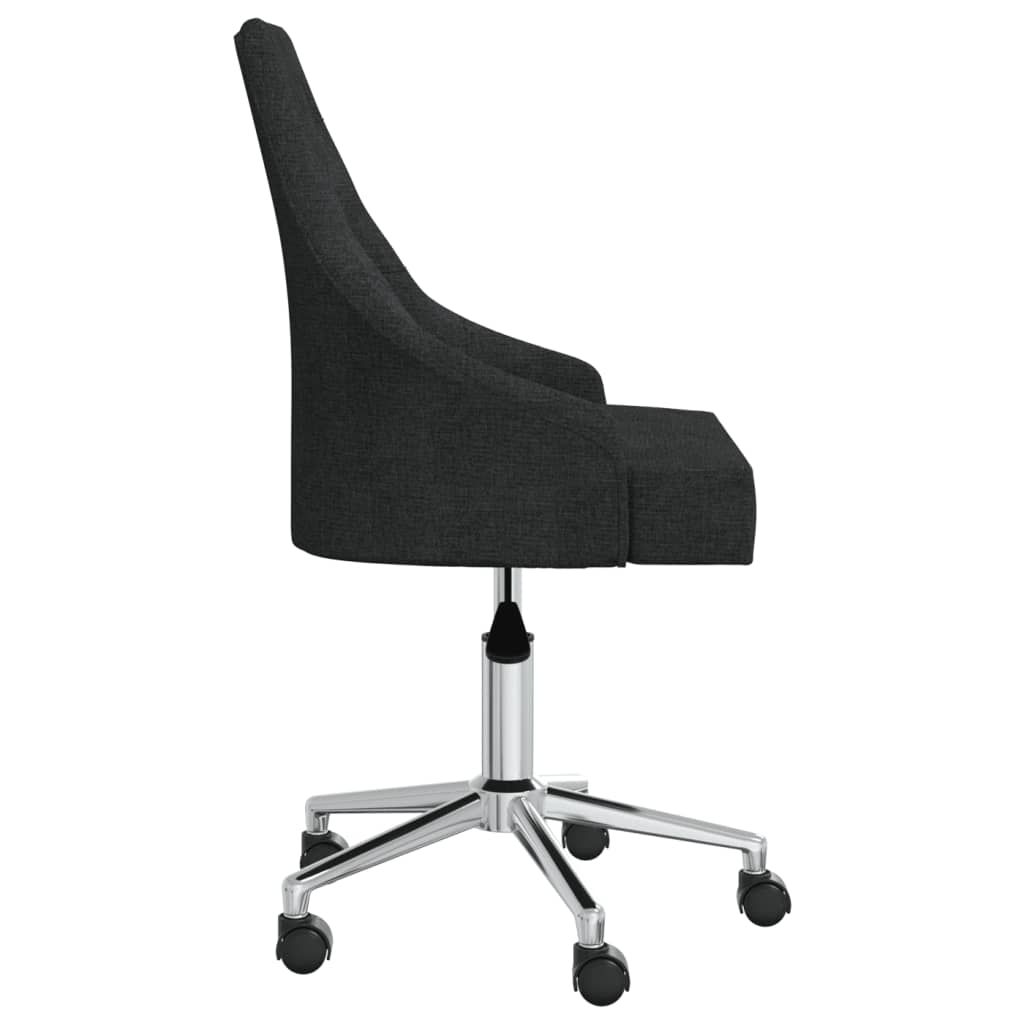 Bürostuhl Drehbar Schwarz Stoff