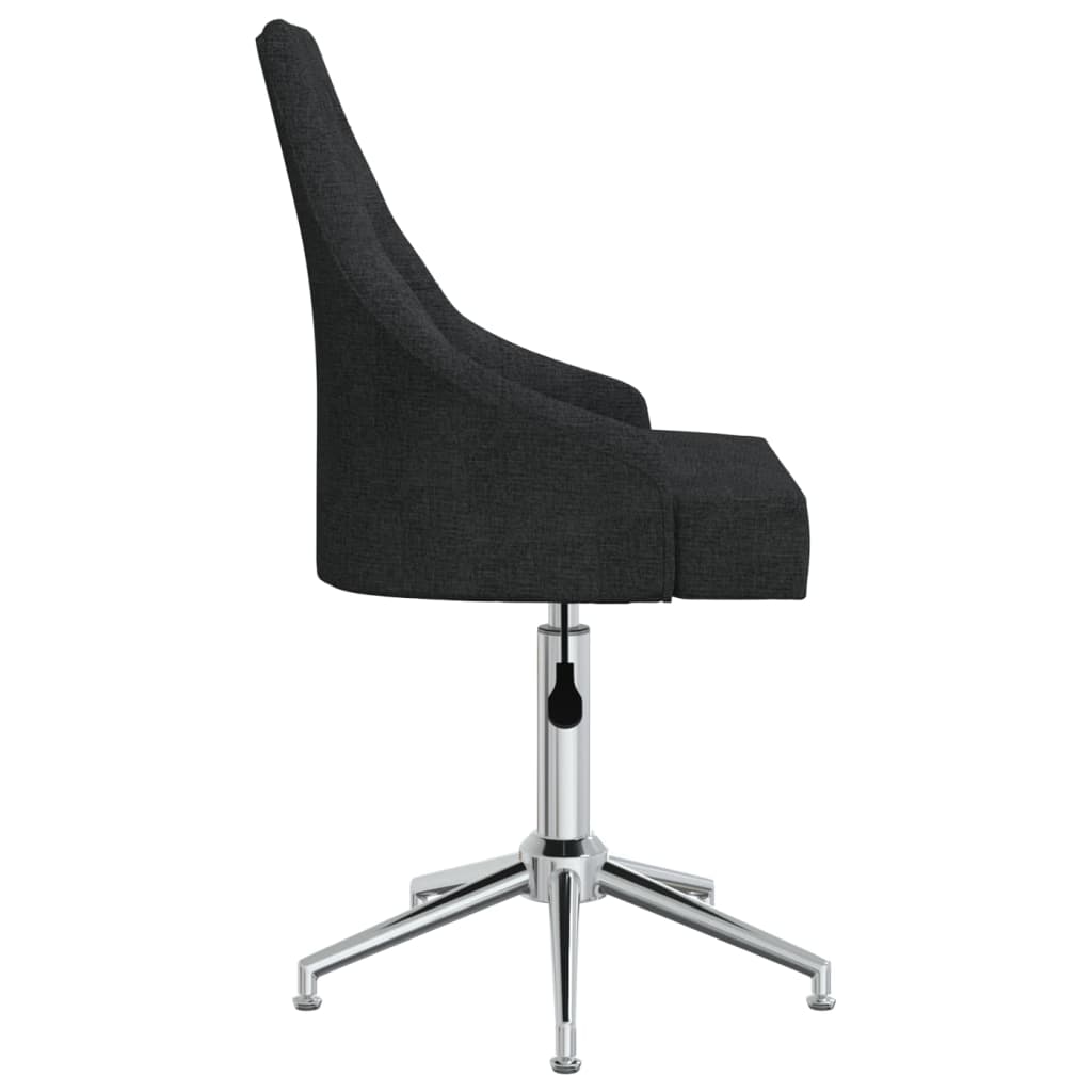 Bürostuhl Drehbar Schwarz Stoff