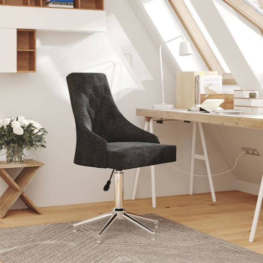 Bürostuhl Drehbar Schwarz Stoff