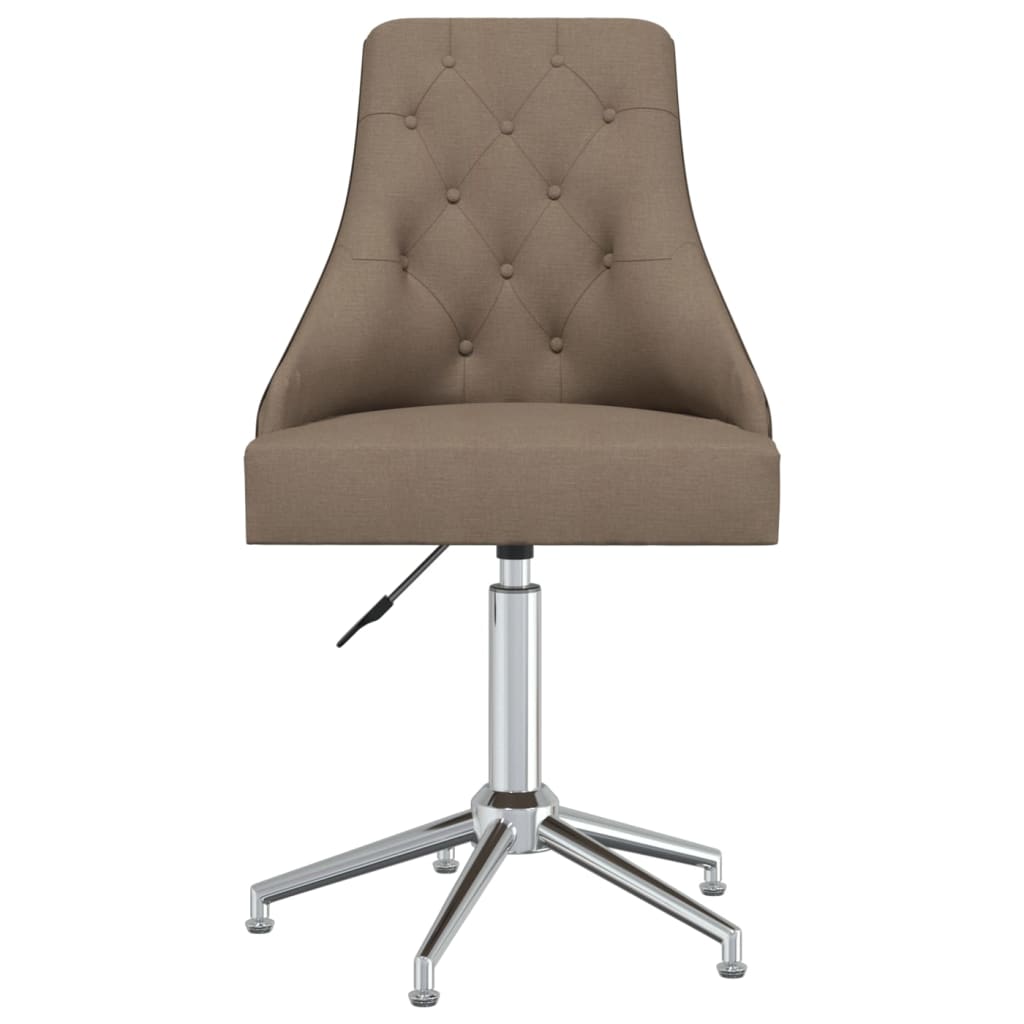 Bürostuhl Drehbar Taupe Stoff
