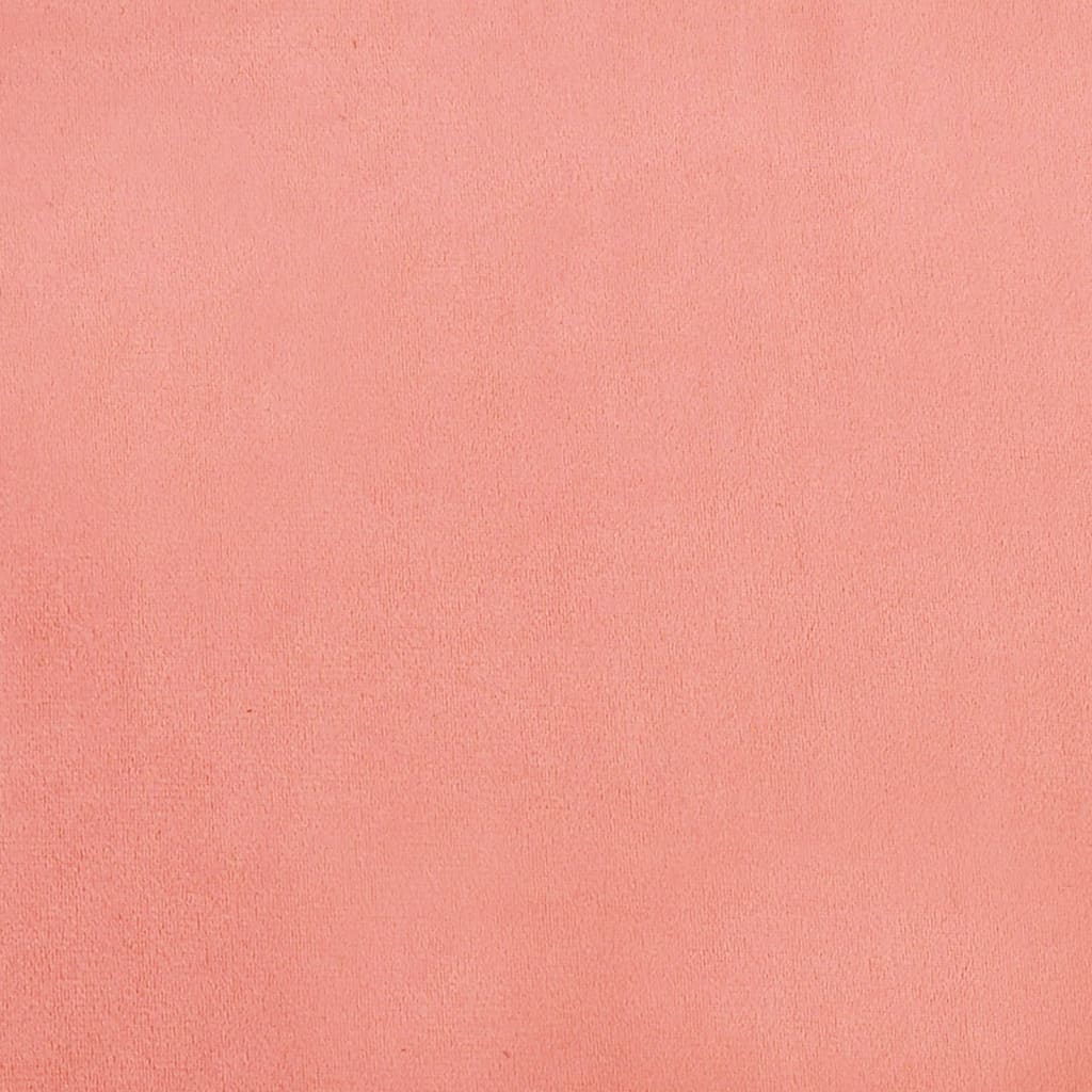 Bürostuhl Drehbar Rosa Samt