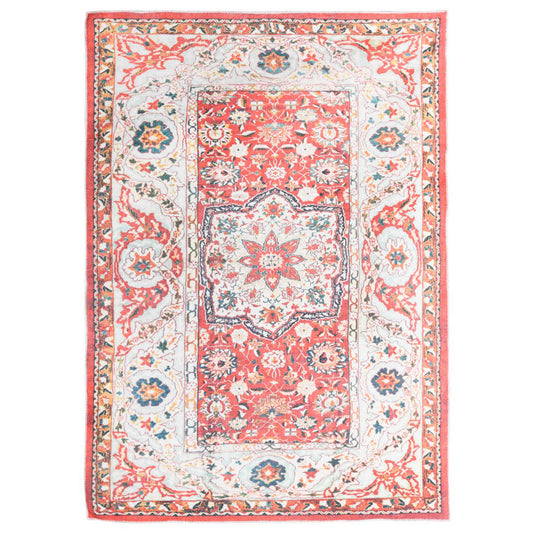 Teppich Bedruckt Waschbar Faltbar Bunt 120x170 cm Polyester