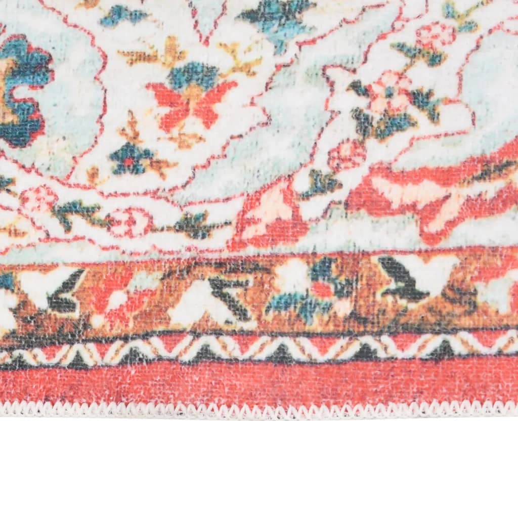 Teppich Bedruckt Waschbar Faltbar Bunt 120x170 cm Polyester