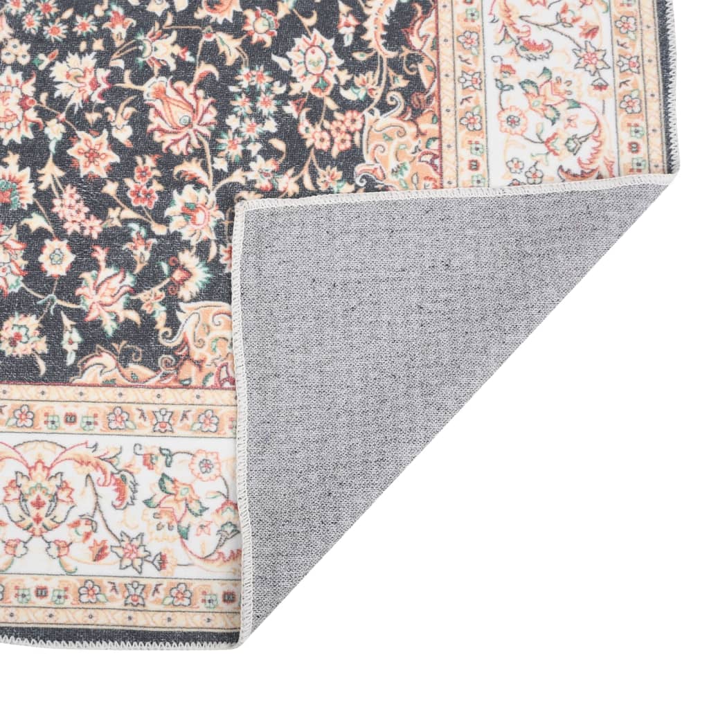 Teppich Bedruckt Waschbar Faltbar Bunt 160x230 cm Polyester