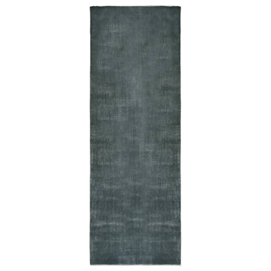Teppichläufer Waschbar Faltbar Grau 100x300 cm Polyester