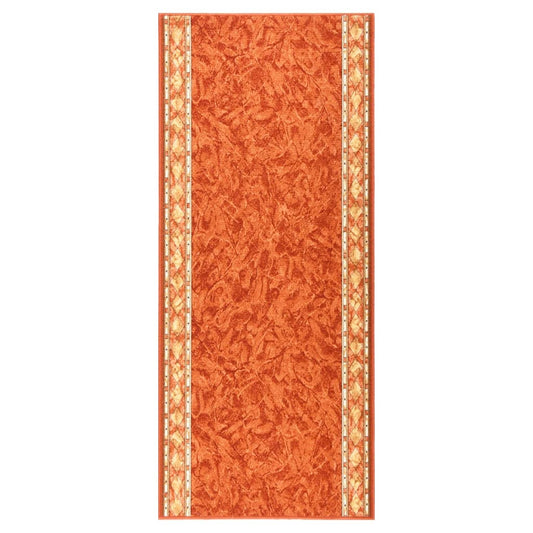 Teppichläufer Terrakotta 67x150 cm Rutschfest