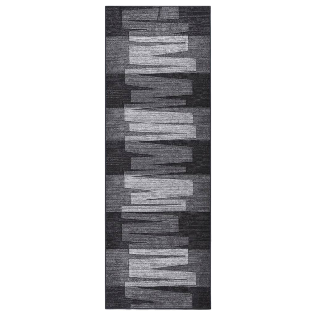 Teppichläufer Anthrazit 67x200 cm Rutschfest