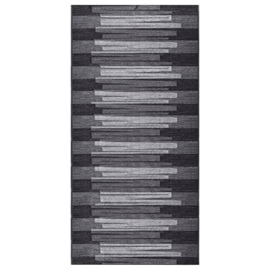 Teppichläufer Anthrazit 100x500 cm Rutschfest