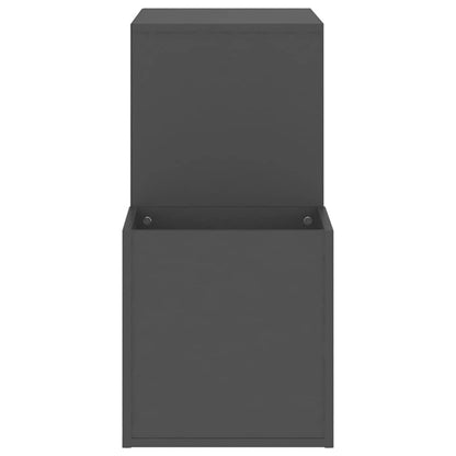 Flur-Schuhschrank Grau 105x35,5x70 cm Holzwerkstoff