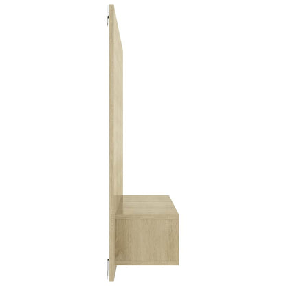 TV-Wandschrank Sonoma-Eiche 120x23,5x90 cm Holzwerkstoff