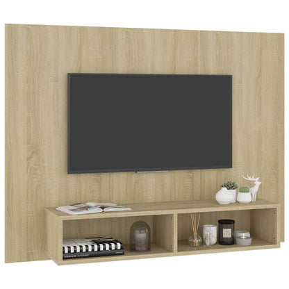 TV-Wandschrank Sonoma-Eiche 120x23,5x90 cm Holzwerkstoff