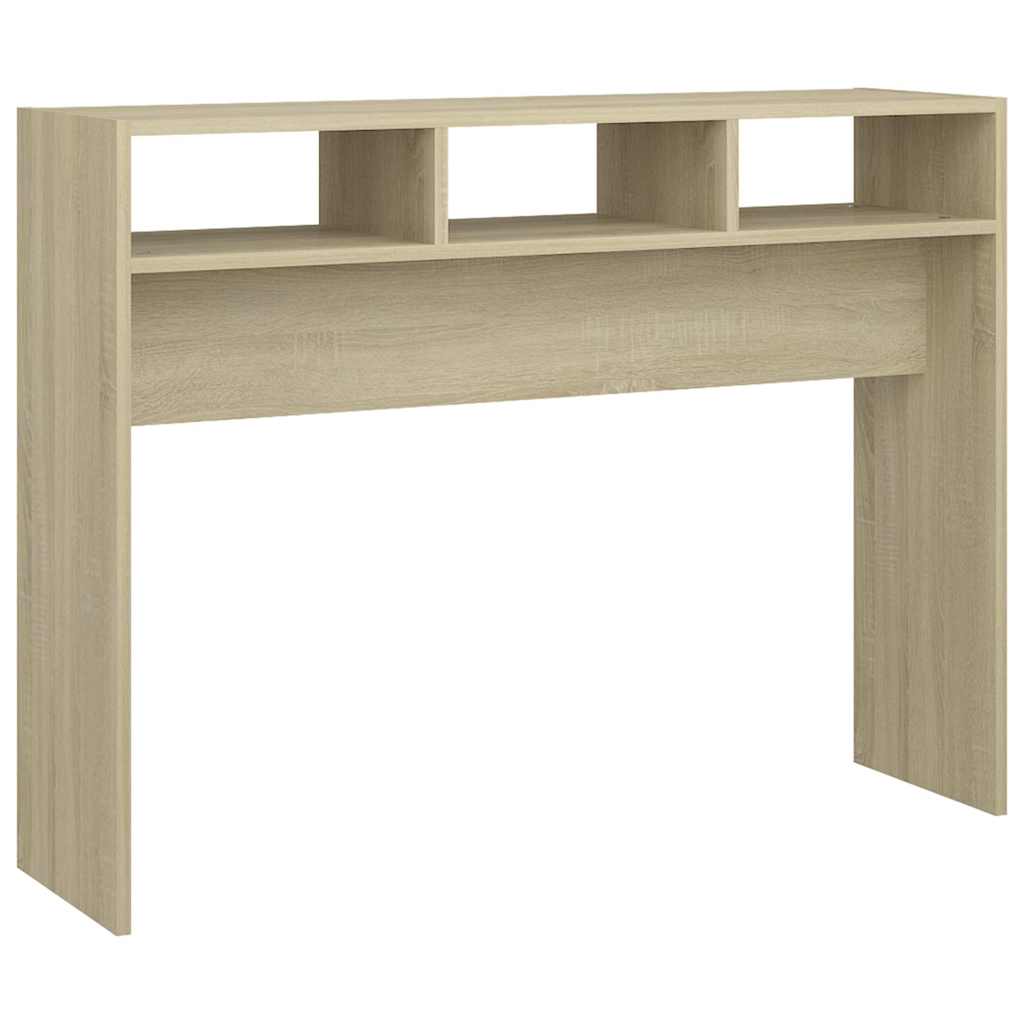 Konsolentisch Sonoma-Eiche 105x30x80 cm Holzwerkstoff