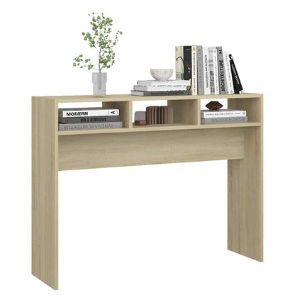 Konsolentisch Sonoma-Eiche 105x30x80 cm Holzwerkstoff