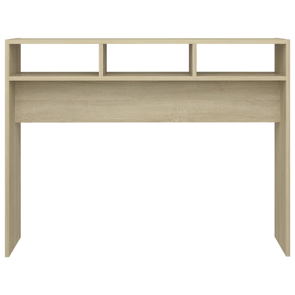 Konsolentisch Sonoma-Eiche 105x30x80 cm Holzwerkstoff