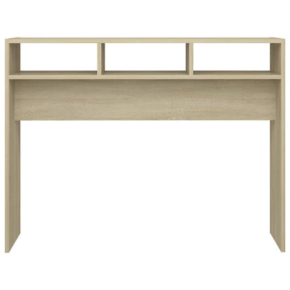 Konsolentisch Sonoma-Eiche 105x30x80 cm Holzwerkstoff