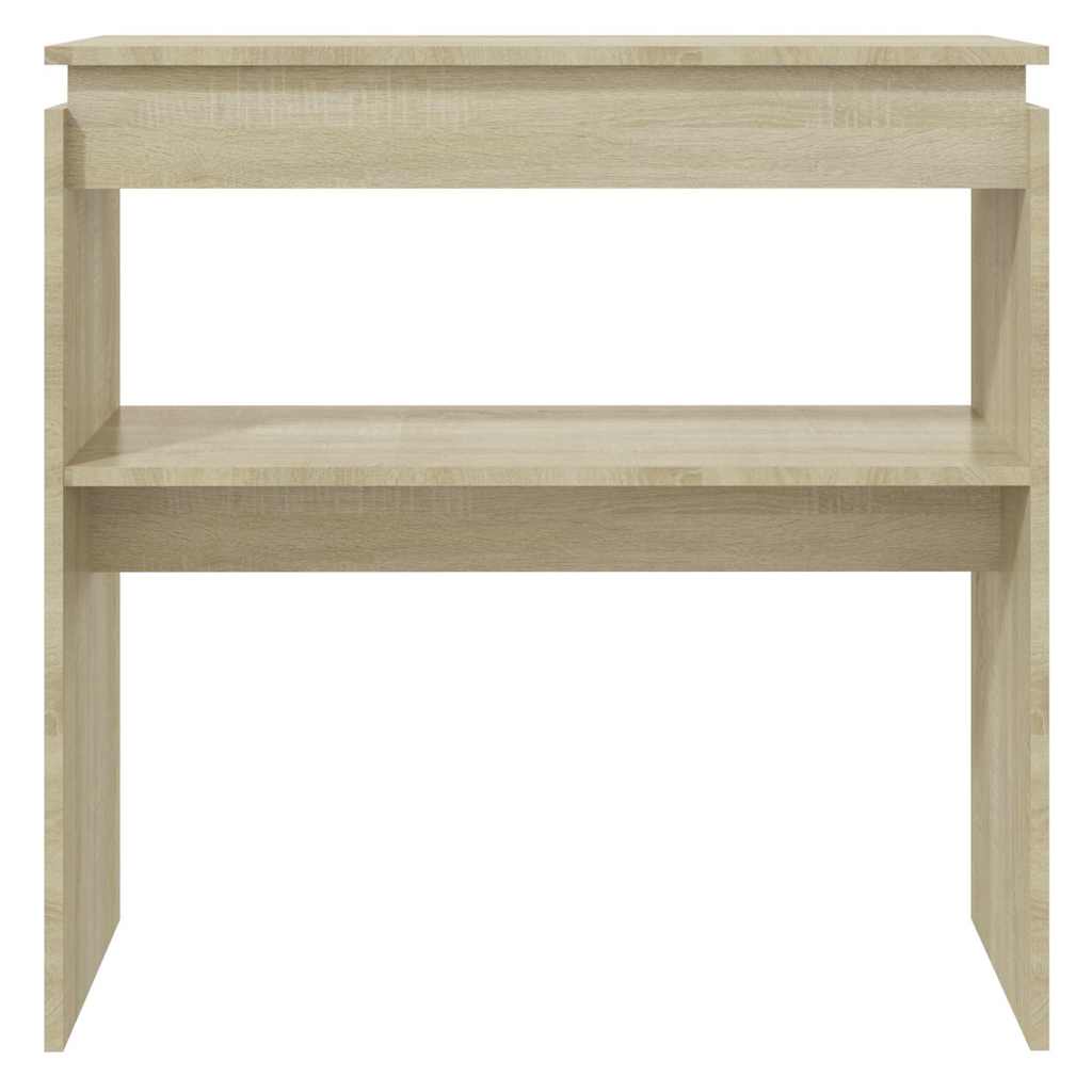 Konsolentisch Sonoma-Eiche 80x30x80 cm Holzwerkstoff