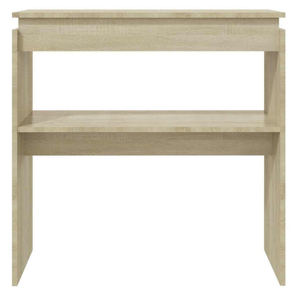 Konsolentisch Sonoma-Eiche 80x30x80 cm Holzwerkstoff