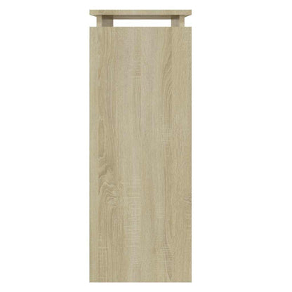 Konsolentisch Sonoma-Eiche 80x30x80 cm Holzwerkstoff