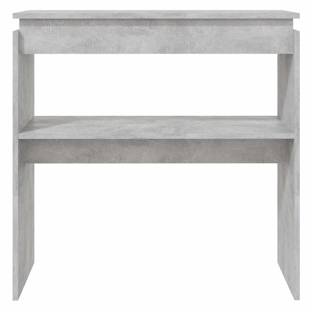Konsolentisch Betongrau 80x30x80 cm Holzwerkstoff
