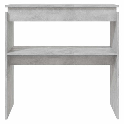Konsolentisch Betongrau 80x30x80 cm Holzwerkstoff